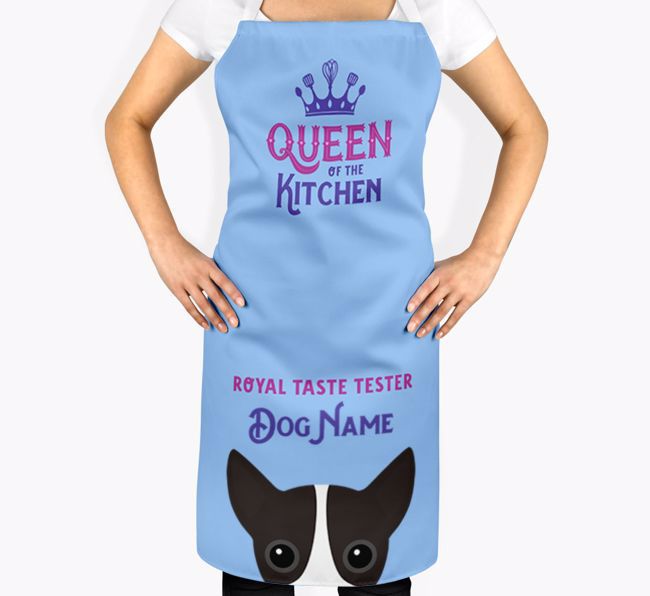 Queen of the Kitchen: Personalised {breedFullName} Apron